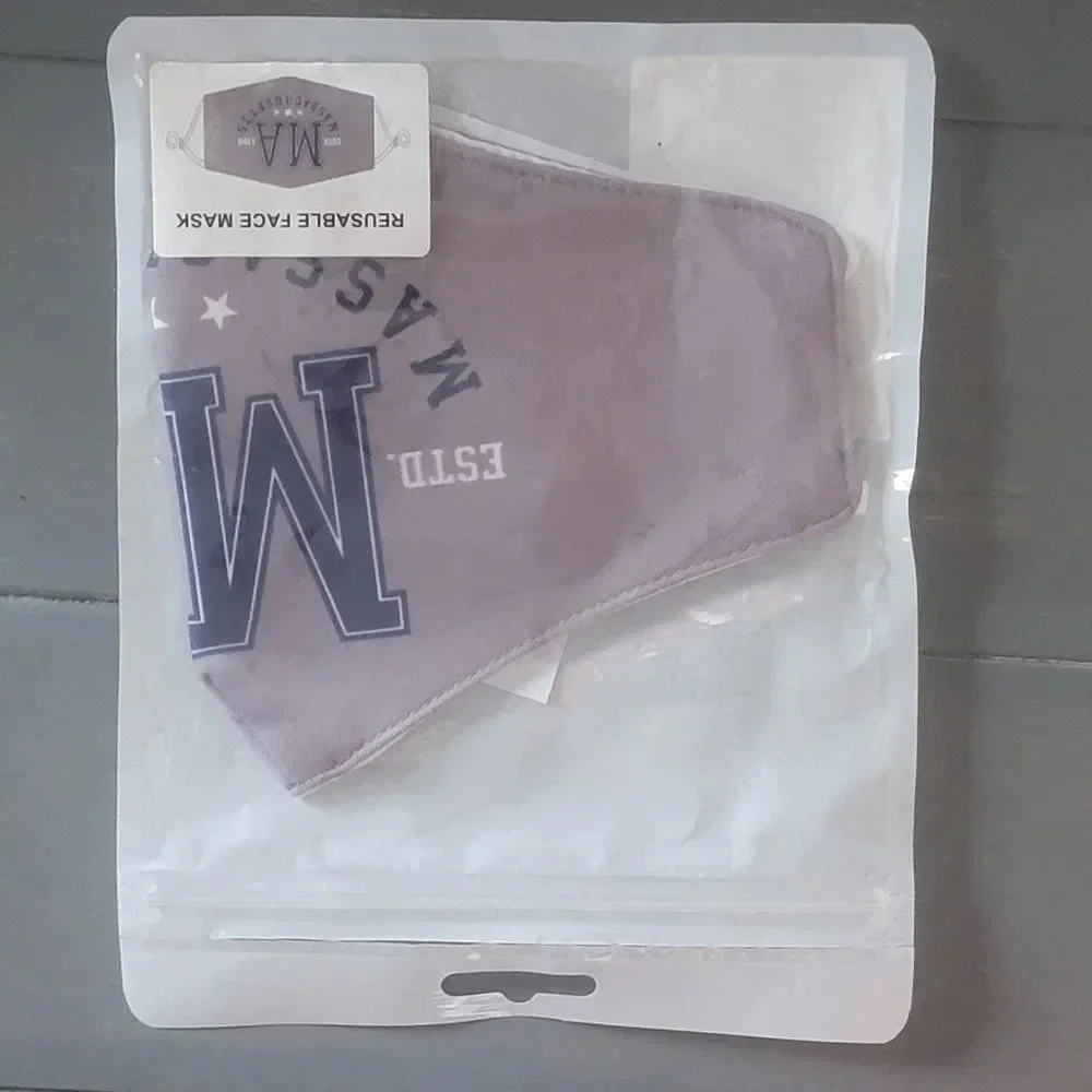 Massachusetts Reusable Face Mask For Unisex